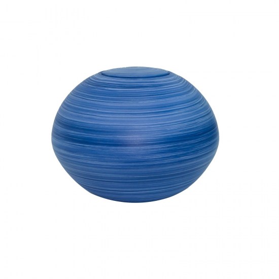 urna redonda azul eco